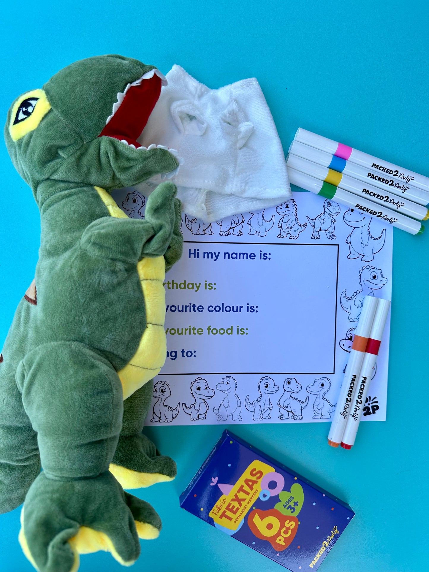 DIY BUILD A DINOSAUR
