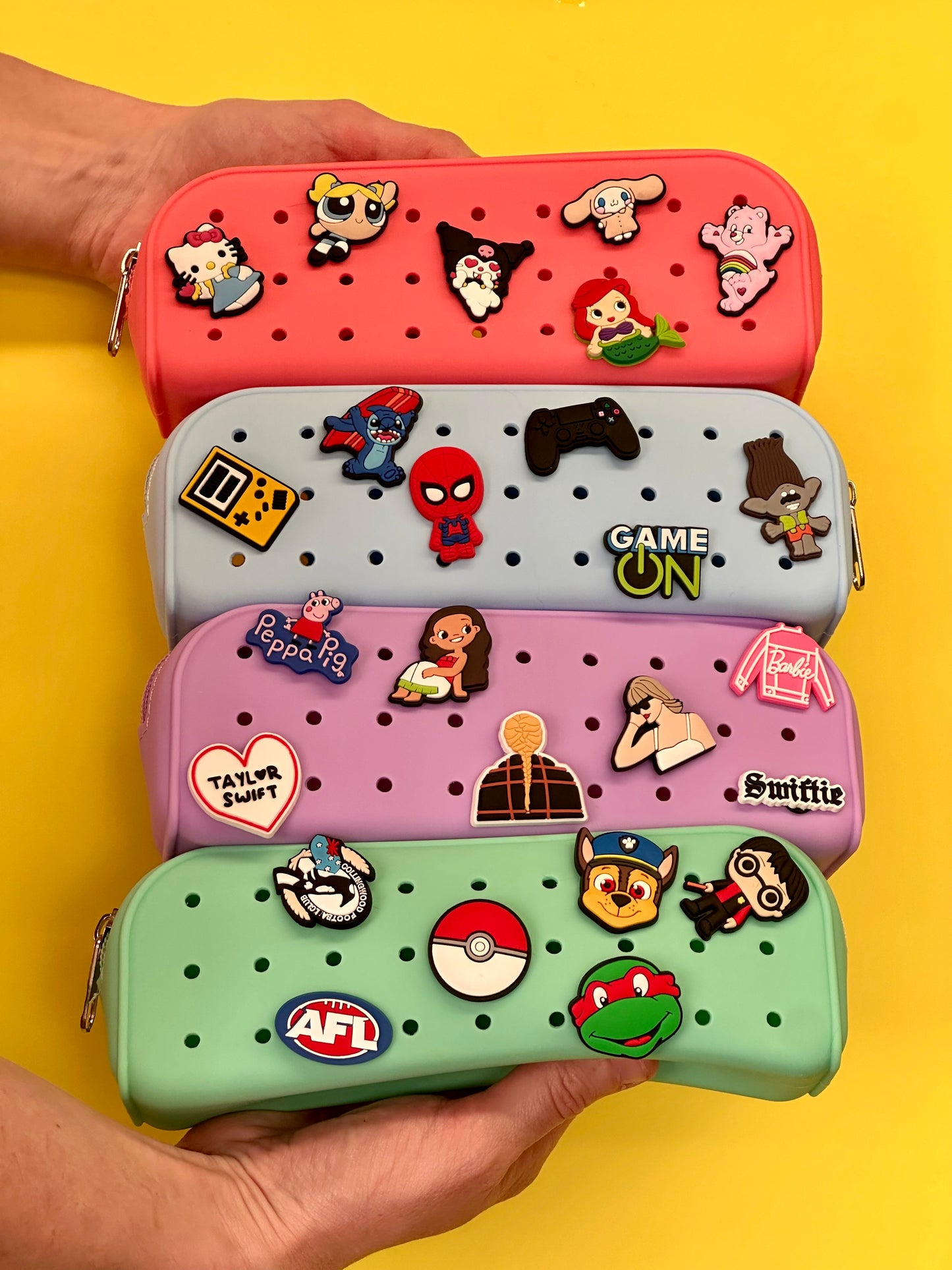 DIY PENCIL CASE & JIBBITZ SET